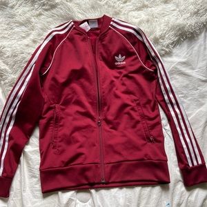 unisex adidas zip up